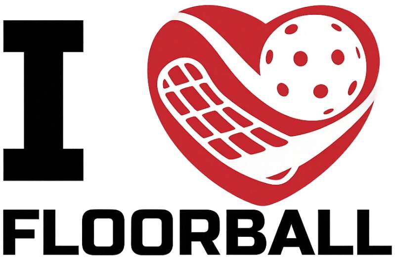 Levně Floorball love (Nažehlovačka sport)