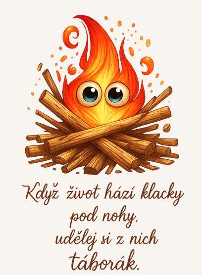 Levně Když život hází klacky pod nohy (NAŽEHLOVAČKA)