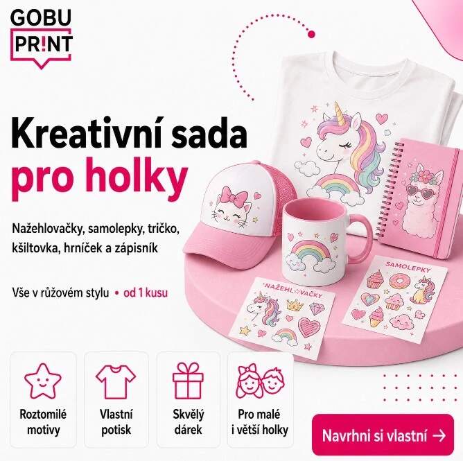 Levně Kreativní sada pro holky (Kreativní set pro holčičku)
