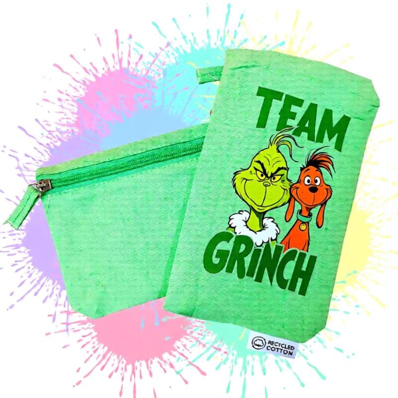 Levně Kosmetická taška Team Grinč (Víceúčelová toaletní taška z recyklované bavlny)