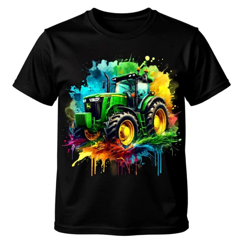 Levně Tričko traktor John deer (Dámské)