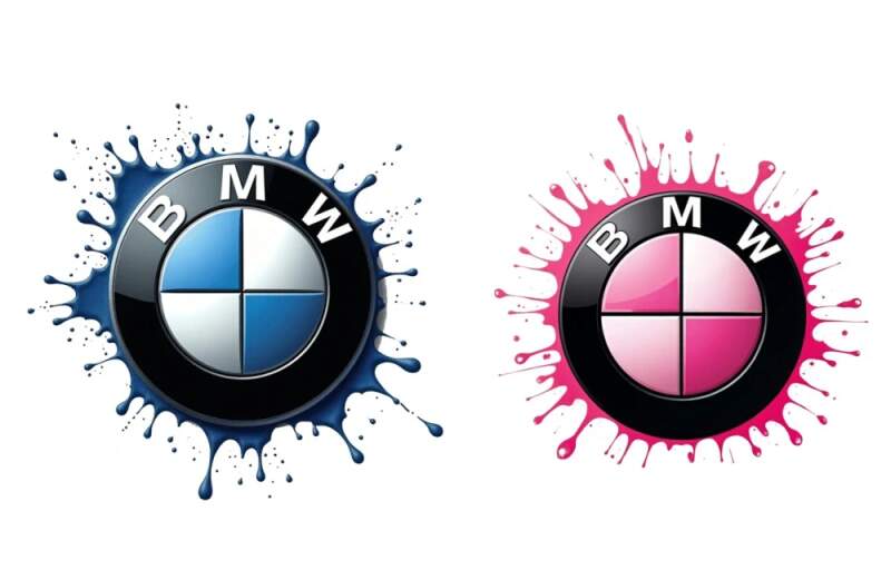 Levně BMW znak (NAŽEHLOVAČKA)