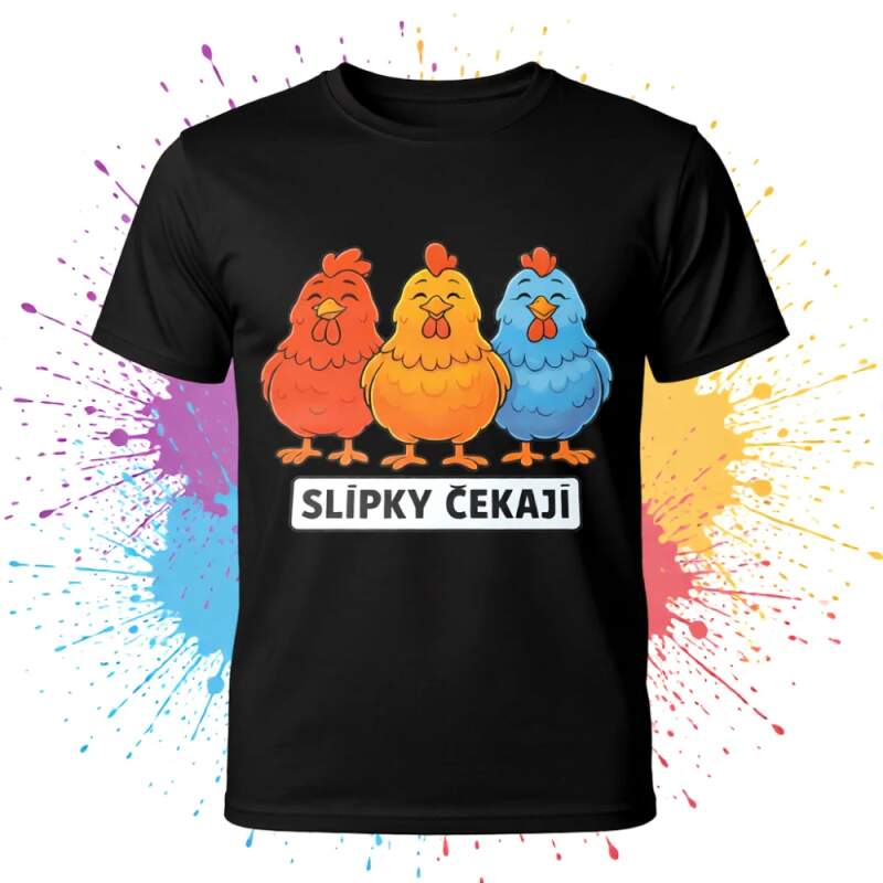 Levně Slípky čekají, vejce chystají (Dámské)