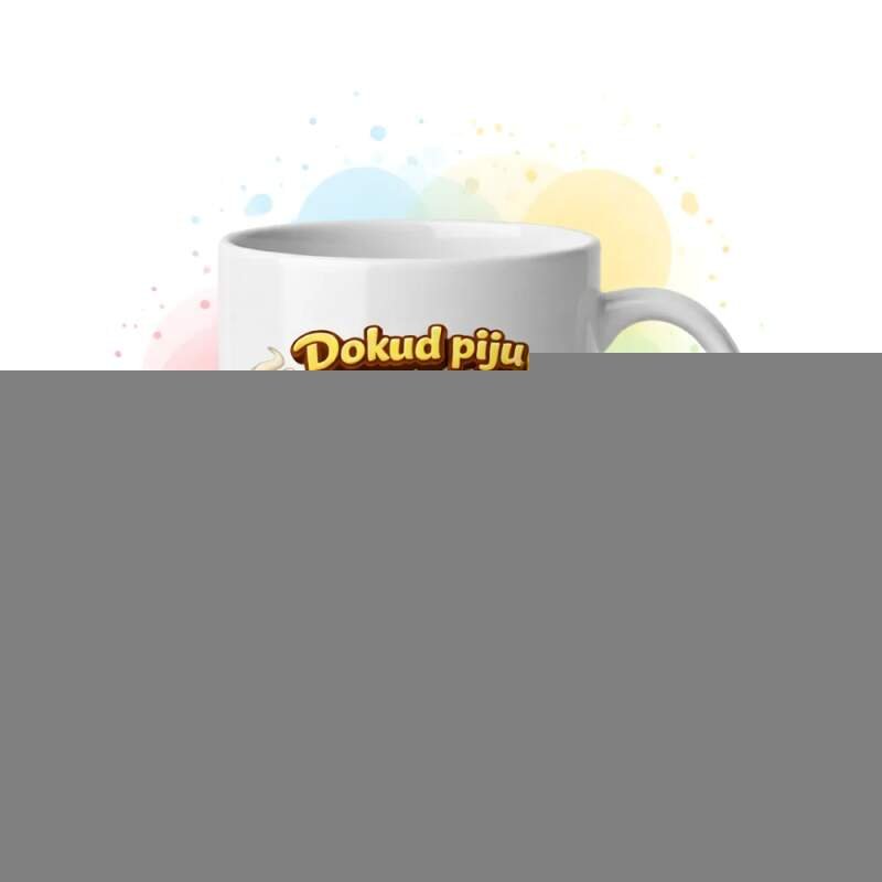 Levně Dokud piju kafe, jsem v režimu ticho (Oboustranný potisk)