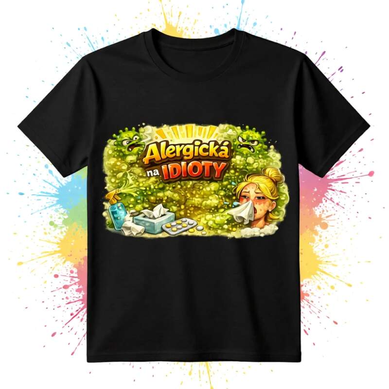 Levně Alergická na idioty (Dámské)