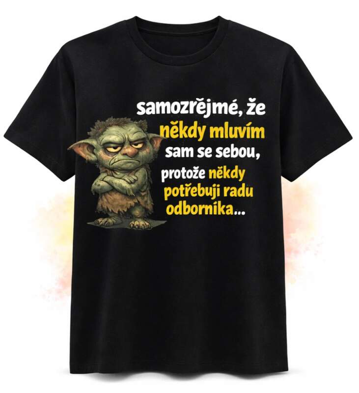 Levně Mluvím sám se sebou – odborník (Dámské)