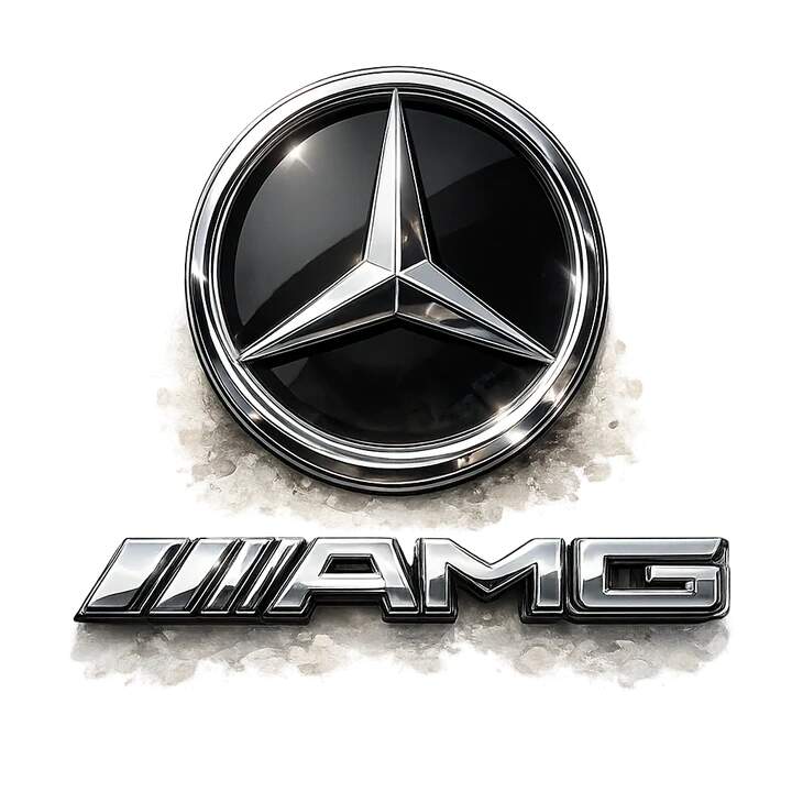 Levně Mercedes-Benz s AMG (NAŽEHLOVAČKA)