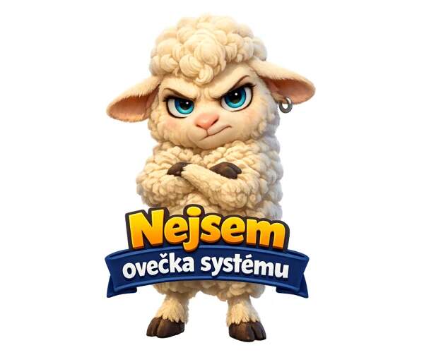 Levně Nejsem ovečka systému (NAŽEHLOVAČKA)