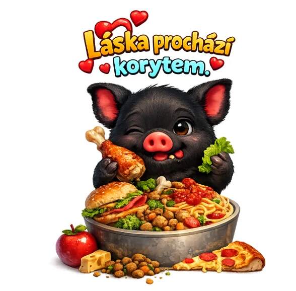 Levně Láska prochází korytem (NAŽEHLOVAČKA)