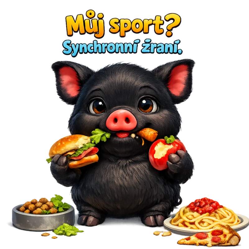 Levně Můj sport? synchronní žraní (NAŽEHLOVAČKA)