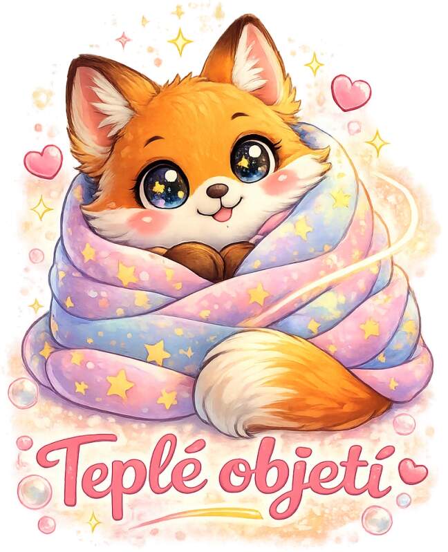Levně Liška teplé objetí (NAŽEHLOVAČKA)