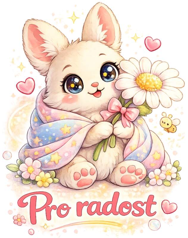 Levně Králíček pro radost (NAŽEHLOVAČKA)