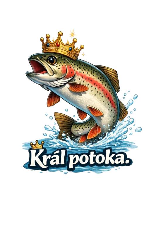 Levně Pstruh - král potoka (NAŽEHLOVAČKA)