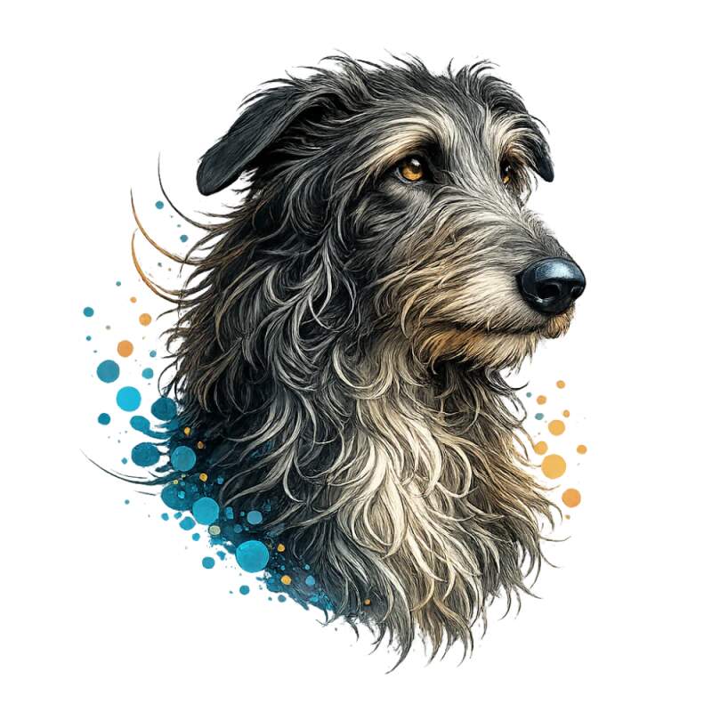 Levně Deerhound neboli skotský jelení pes (NAŽEHLOVAČKA)