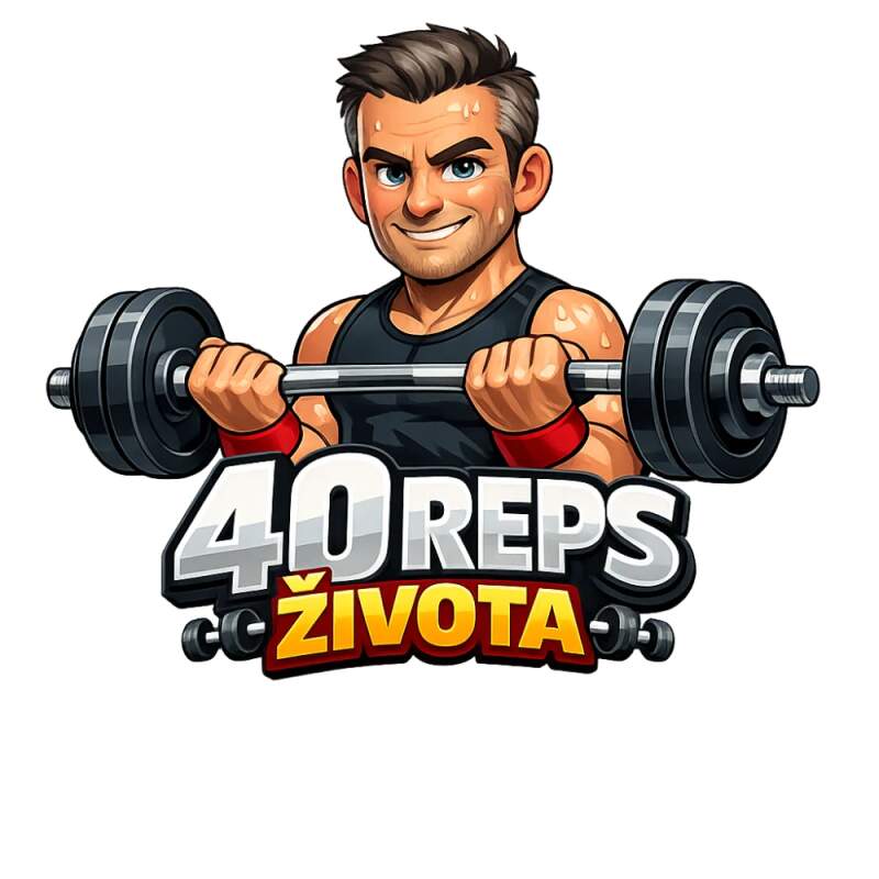 Levně Fitness 40 reps života (NAŽEHLOVAČKA)