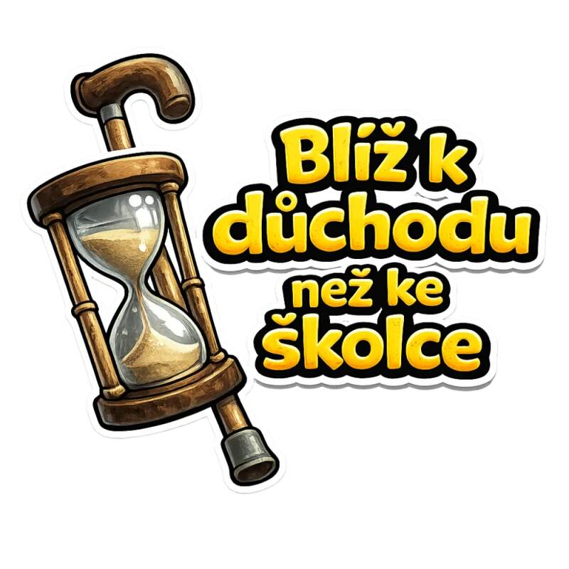 Levně Blíž k důchodu než ke školce (NAŽEHLOVAČKA)