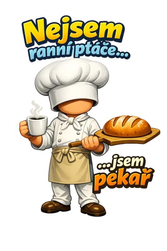 Levně Pekař - ranní ptáče (NAŽEHLOVAČKA)