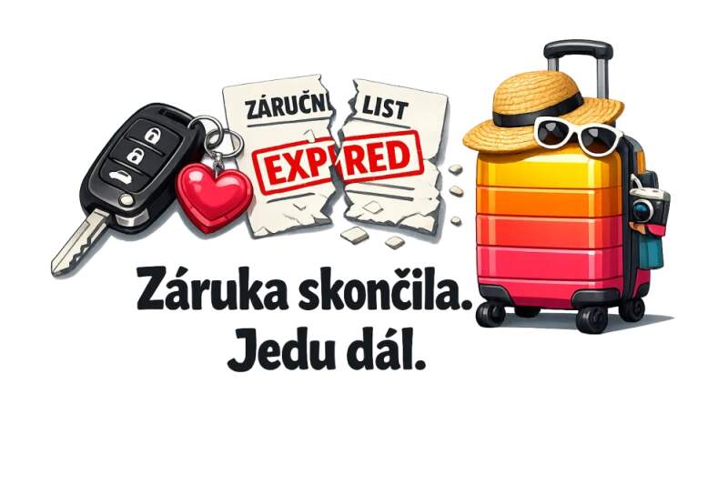 Levně Záruka skončila - jedu dál (NAŽEHLOVAČKA)