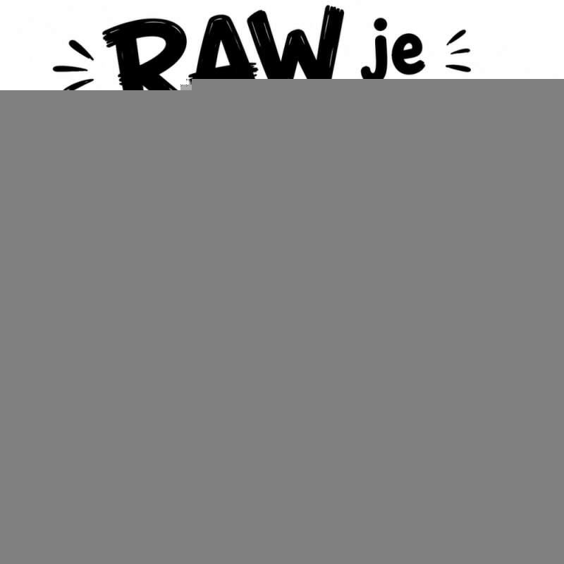 Levně RAW je můj druh terapie (NAŽEHLOVAČKA)