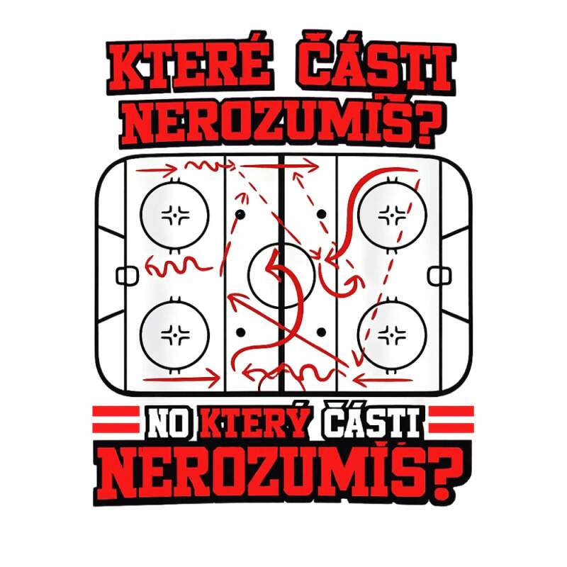 Levně Hokejová taktika - který části nerozumíš? (NAŽEHLOVAČKA)