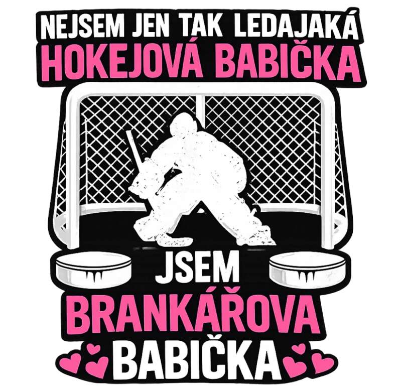Levně Hokejová babička (NAŽEHLOVAČKA)