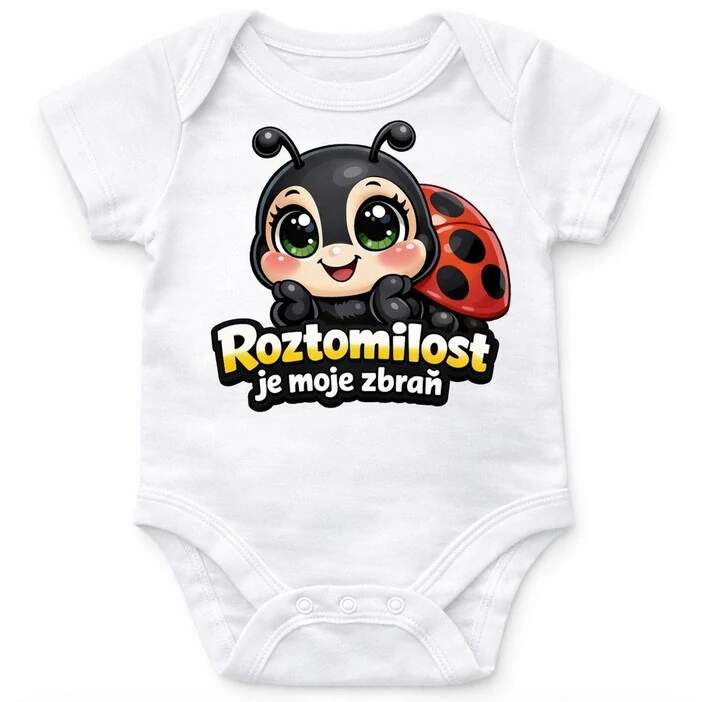 Levně Dětské bodýčko maminčina beruška (DĚTSKÉ BODY)