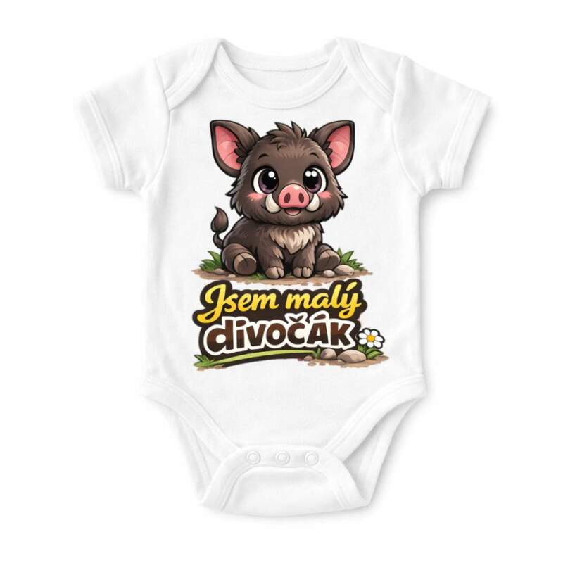 Levně Dětské bodýčko divočák (DĚTSKÉ BODY)