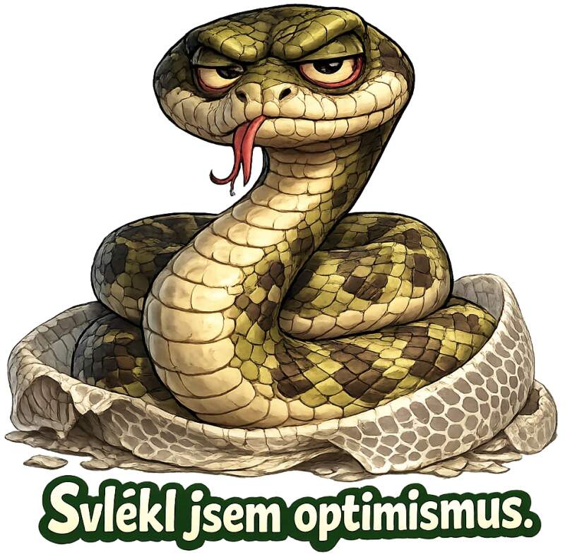 Levně Had - Svlékl jsem optimismus (NAŽEHLOVAČKA)