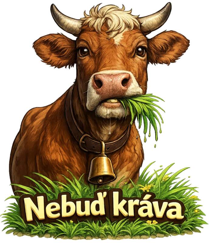 Levně Kráva - nebuď kráva (NAŽEHLOVAČKA)