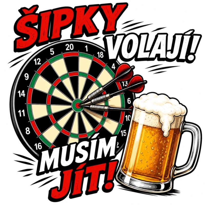 Levně Šipky volají, musím jít (NAŽEHLOVAČKA)