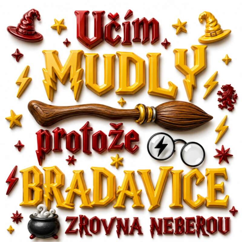 Levně Učím mudly - Bradavice neberou (NAŽEHLOVAČKA)