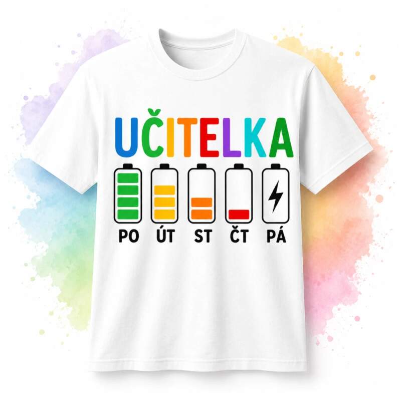 Levně Triko učitelka - energie (Dámské)