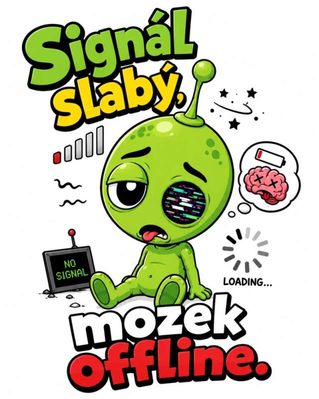 Levně Mimozemšťan - Mozek offine (NAŽEHLOVAČKA)