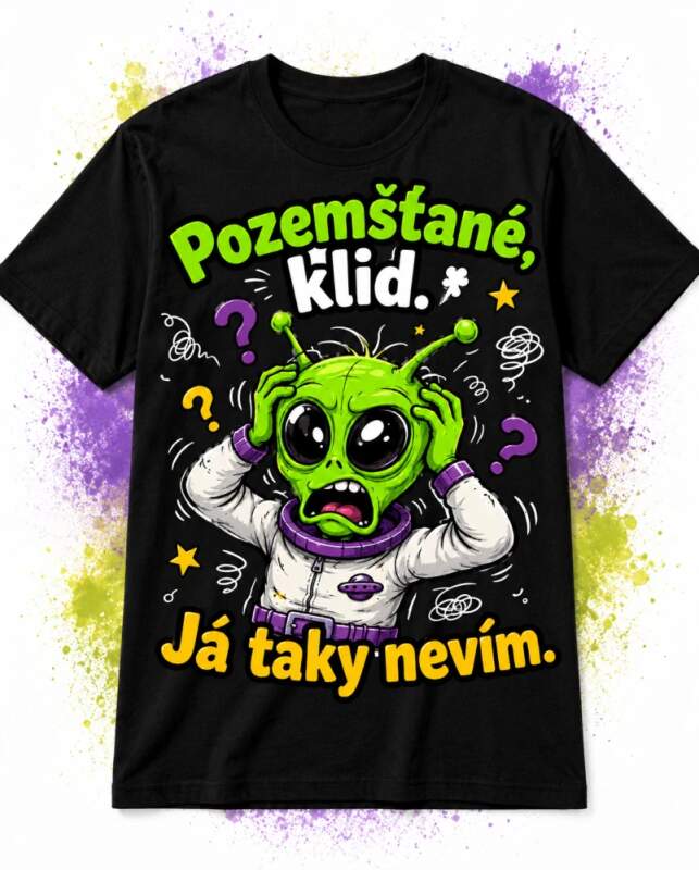 Levně Mimozemšťan - Signál slabý (triko s potiskem)