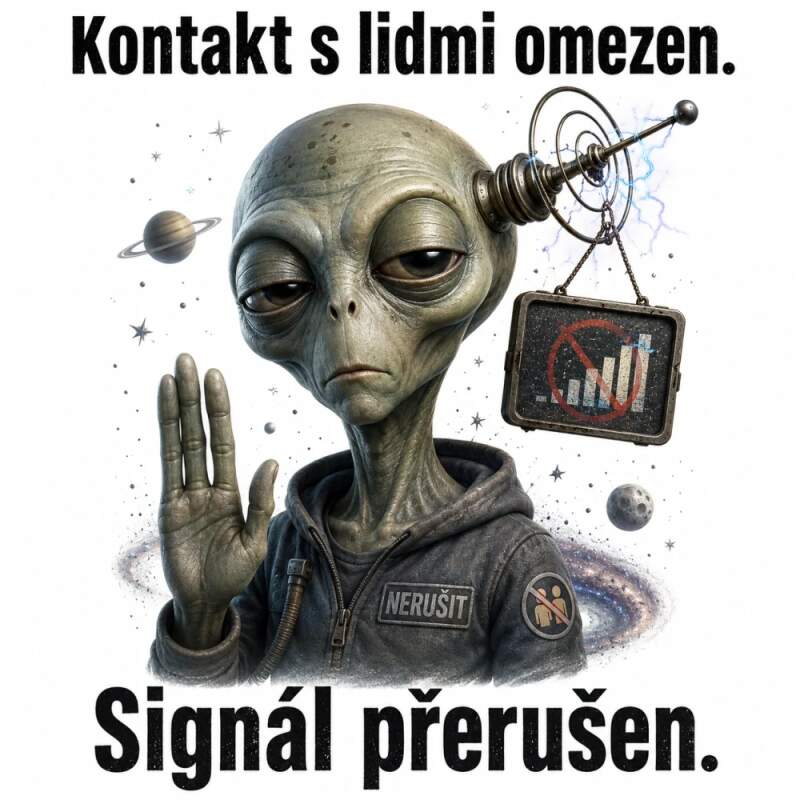 Levně Ufo - kontakt s lidmi omezen (NAŽEHLOVAČKA)