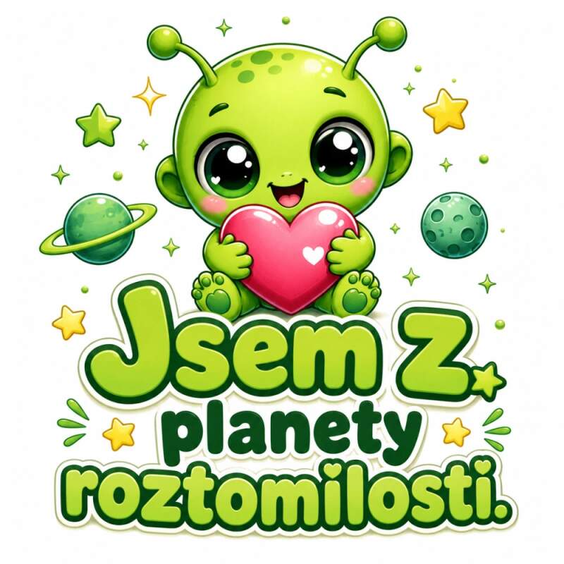 Levně Ufo - Jsem z planety roztomilosti (NAŽEHLOVAČKA)