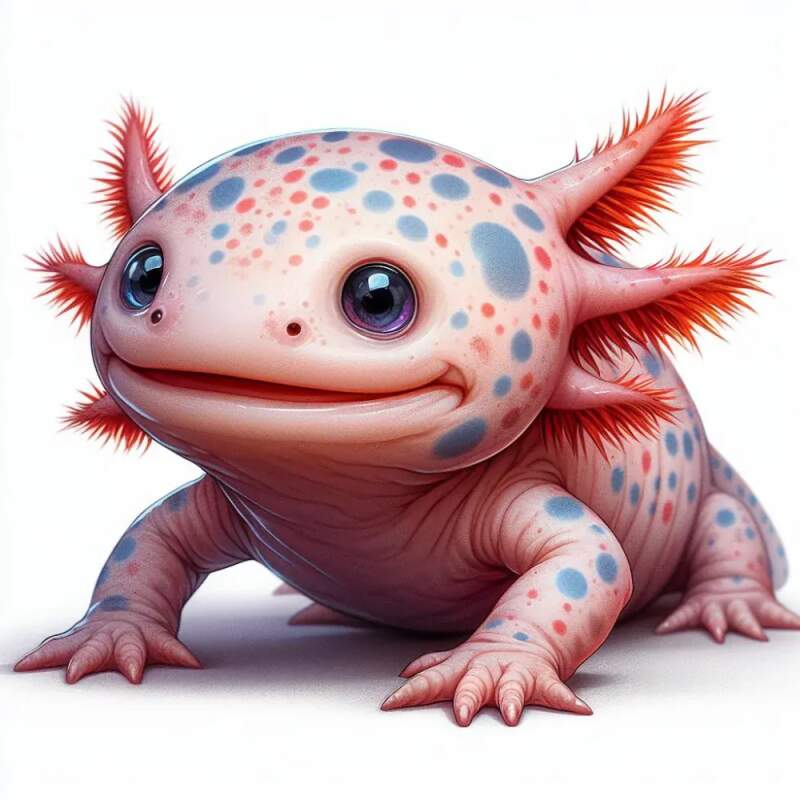 Levně Axolotl mexický (obojživelník)