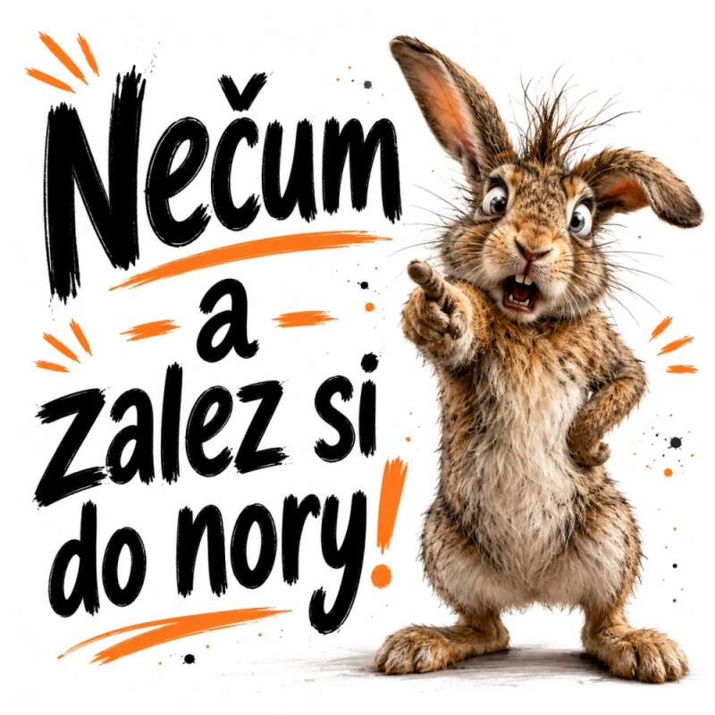 Levně Nečum a zalez si do nory (NAŽEHLOVAČKA)