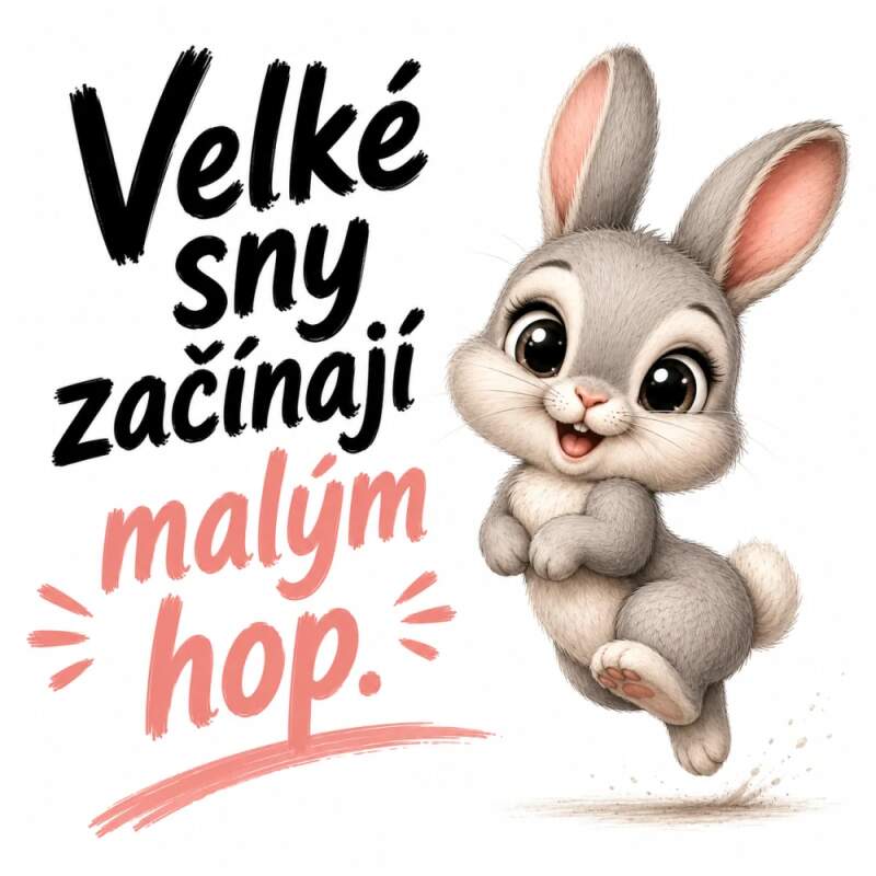 Levně Velké sny začínají malým HOP (NAŽEHLOVAČKA)