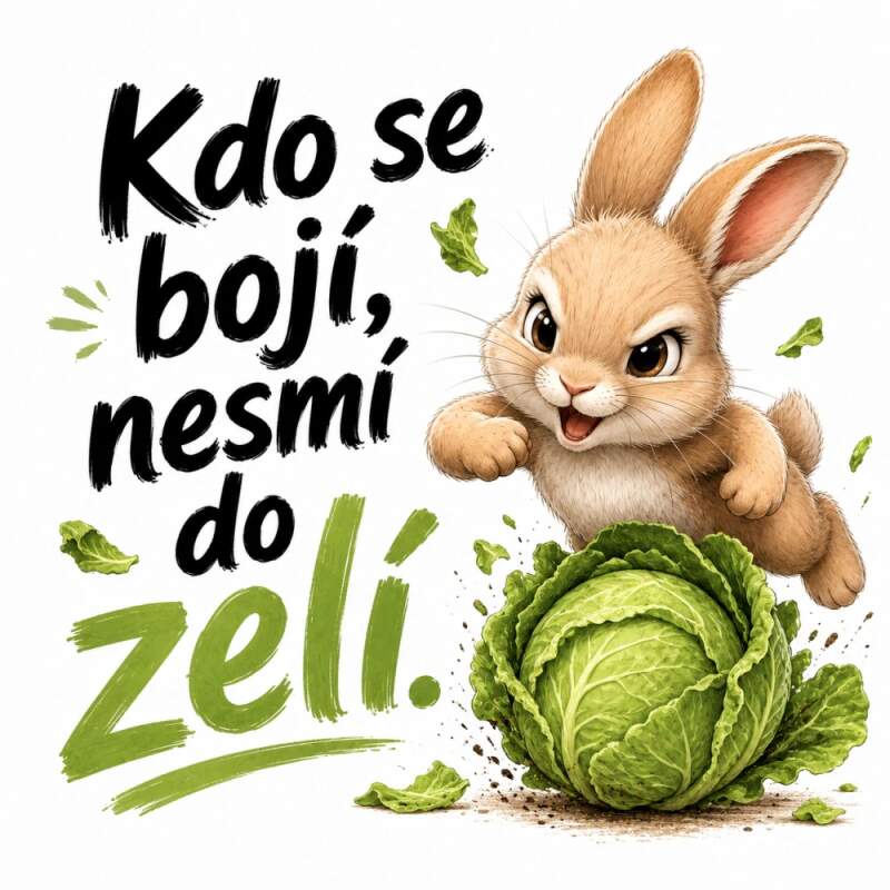 Levně Kdo se bojí, nesmí do zelí (NAŽEHLOVAČKA)