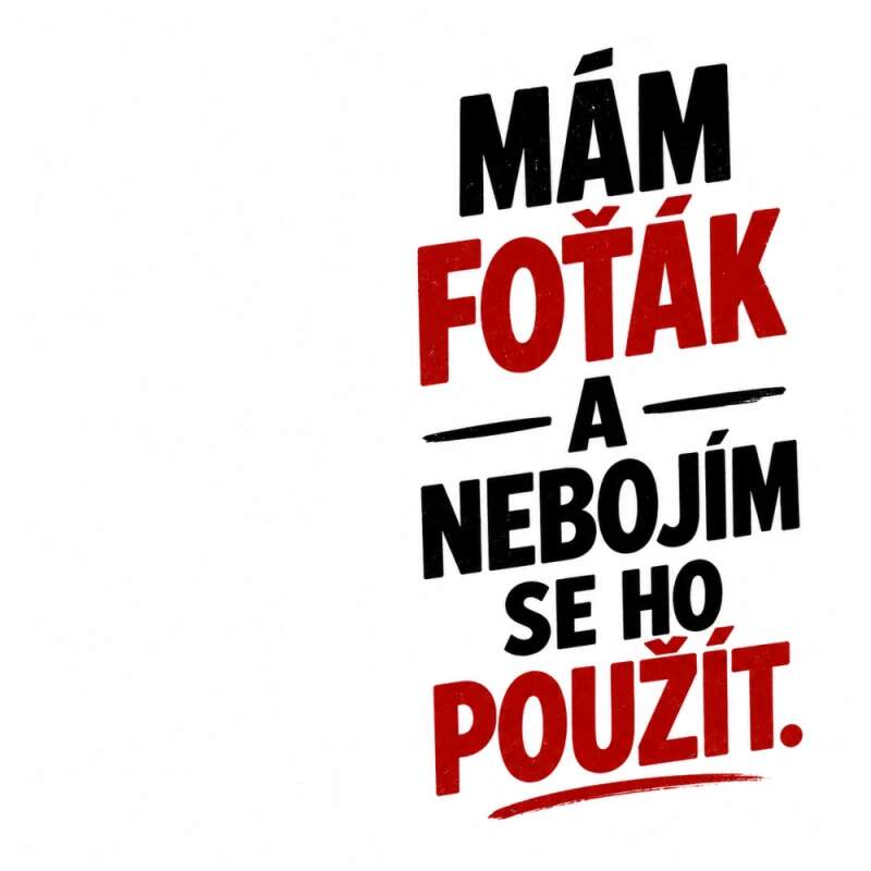 Levně Mám foťák a nebojím se ho použít (NAŽEHLOVAČKA)
