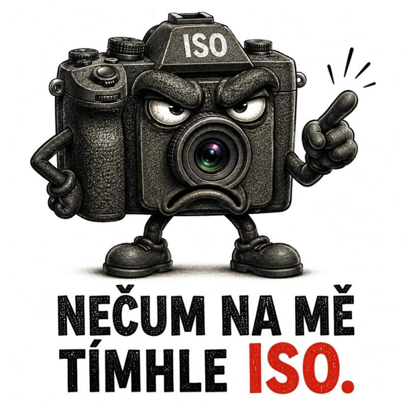 Levně Nečum na mě tímhle ISO. (NAŽEHLOVAČKA)