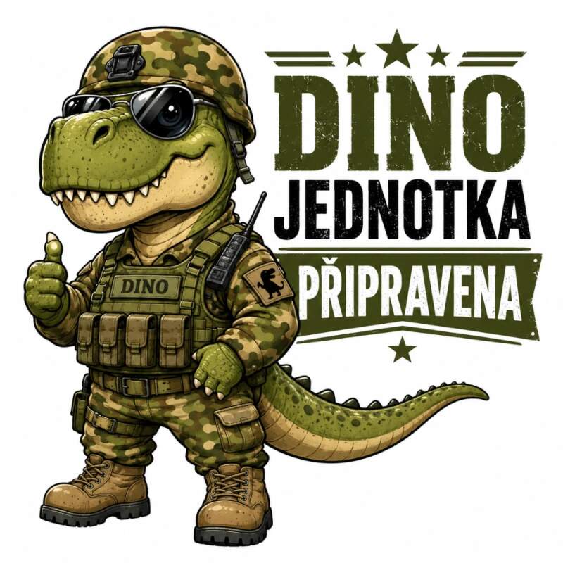 Levně Dino jednotka (Nažehlovačka hlášky)