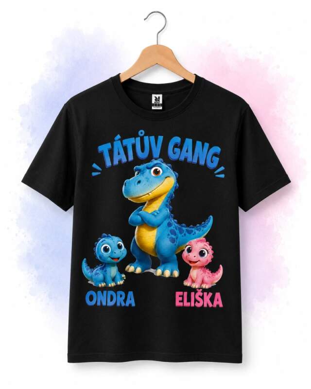 Levně Tričko - tátův gang (Dámské)