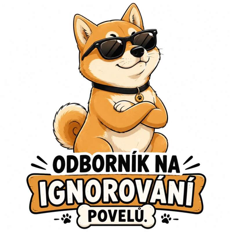 Levně Shiba inu a ignorace (NAŽEHLOVAČKA)