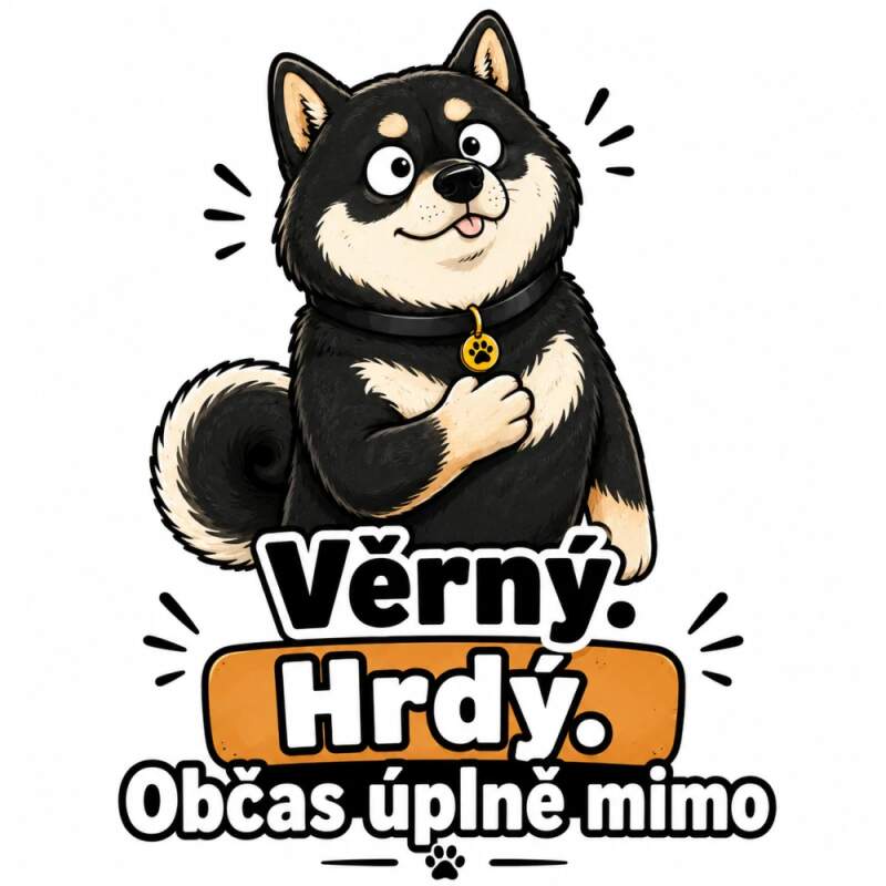 Levně Shiba Inu - mimo (NAŽEHLOVAČKA)