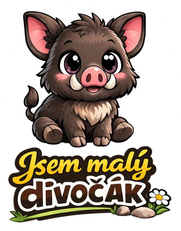 Levně Jsem malý divočák (NAŽEHLOVAČKA)