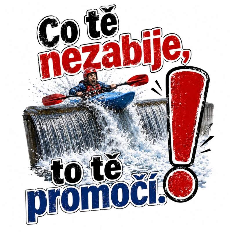 Levně Co tě nezabije, to tě promočí (NAŽEHLOVAČKA)