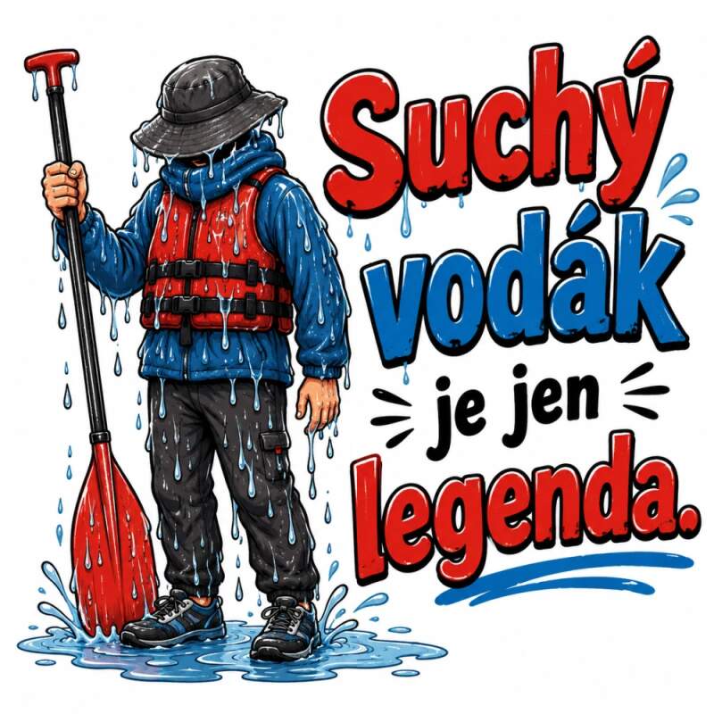 Levně Suchý vodák je jen legenda (NAŽEHLOVAČKA)