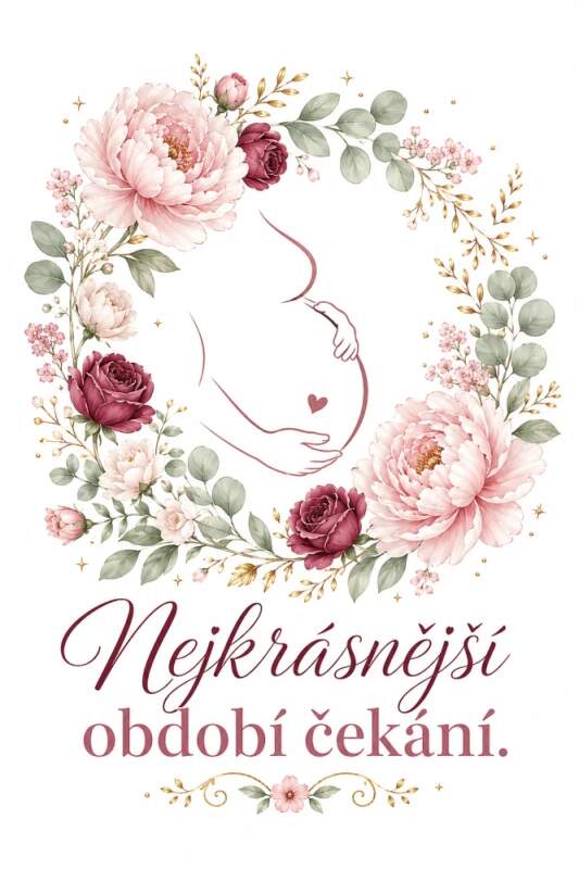 Levně Nejkrásnější období čekání (NAŽEHLOVAČKA)